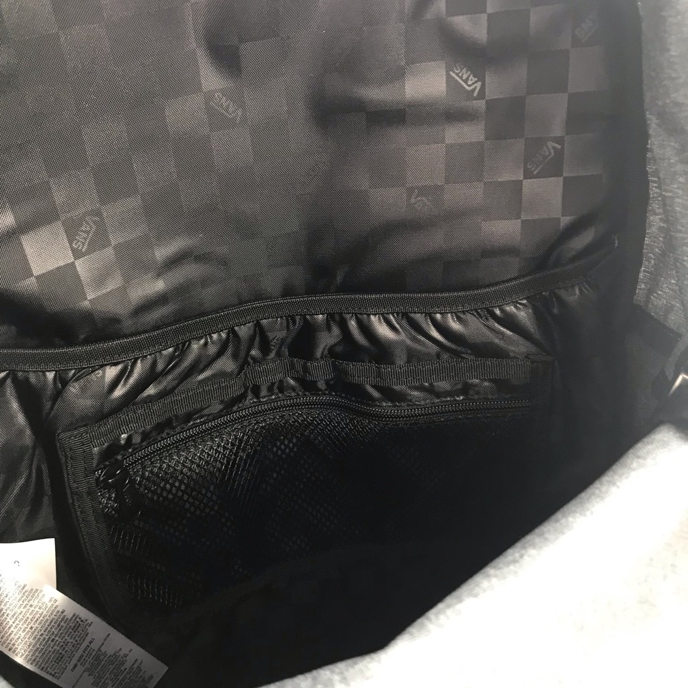 VANS Van Doren 3 Backpack Grey AUTHENTIC - Picture 7 of 8